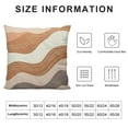 thumbnail image 5 of HENGT Abstract Geometric Boho Neutral Sun Sunset Desert Mid Century Modern Art Throw Pillow Cover,Pillow Cover,Boho Gifts for Women Girls,Bohemian Home Bedroom Living Room Decor, 5 of 5