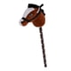 thumbnail image 5 of Caballo De Palo De Peluche, Juguete De Caballo De Palo De Peluche Con Pilas, Ojos Realistas, Sonidos De Galope Para Niños, 5 of 7