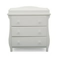 thumbnail image 3 of Pemberly Row 3-Drawer Wood Dresser with Changing Top in Bianca White, 3 of 7