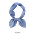 thumbnail image 4 of Minnieouse Bufandas De Cuello Elegantes Y Ligeras Para Mujer Manténgase A La Moda Bufanda Sin Esfuerzo Para Mujer azul cielo 70*70CM Type3 NO3, 4 of 6