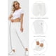 thumbnail image 2 of MoFiz Pantalones Cargo para Mujer, Pantalones Deportivos Ligeros con Cintura elástica para Exteriores, Senderismo, Pantalones Deportivos Casuales, 2 of 3