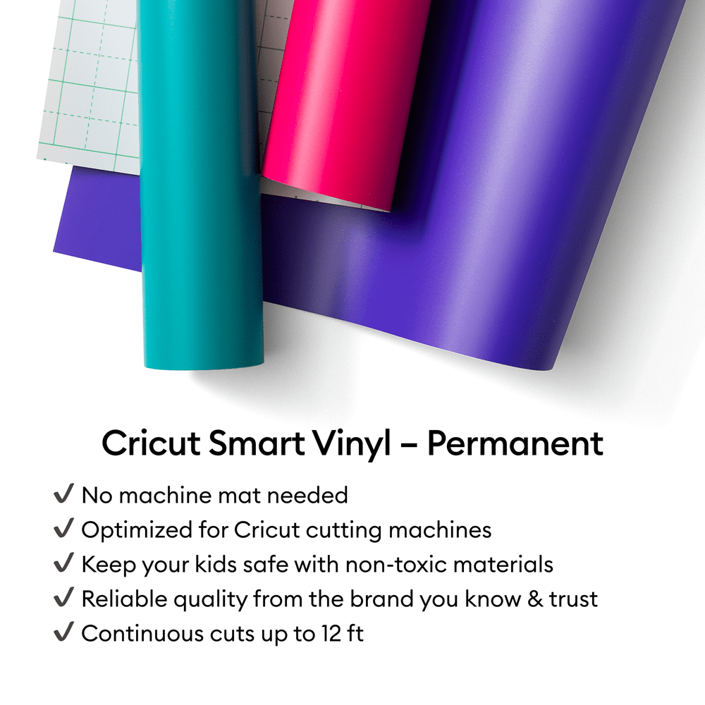 Cricut® Smart Vinyl™ Matless Permanent Vinyl (3 ft