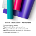 thumbnail image 3 of Cricut® Smart Vinyl™ Matless Permanent Vinyl (3 ft), Maize Yellow, 3 of 9