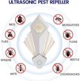 thumbnail image 2 of Repelente de insectos ultrasónico (4 piezas, estándar europeo), repelente de insectos electrónico con luz nocturna, equipo de control de plagas para interiores montado en la pared, utilizado para cont, 2 of 5