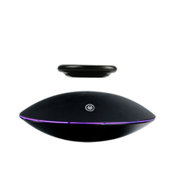 Magnetic Levitation Display Stand 360° Rotating, 300g Capacity, Ideal Gift for Tech Enthusiasts US PLUG,1 * Magnetic Levitation Display Stand,Black