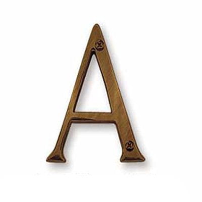 Salsbury Solid Brass Letter