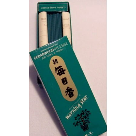 Cedarwood Incense 200 Sticks, Morning star has been one of Nippon Kodo's best-selling products over the past 40 years By Morning (The Best Product To Sell)