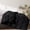 Black/Heavyweight-King, variant on Heavyweight King Size Down Fiber Comforter - Fluffy Black Thicker Winter Duvet Insert  Ultra Soft Cotton Cover Luxury Hotel Bedding With Corner Tabs 106"x90"