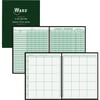 Ward Combo Teacher's Record Planner & Appointment Book, Green, 11" x 8.5"