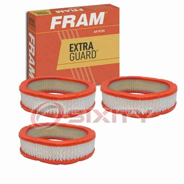 3 pc FRAM CA3814 Extra Guard Air Filters for A1164C A63381 AE6395 AF1788 AF925 CA3510 CA4468 Intake Inlet Manifold Fuel Delivery Filters Fits select: 1986-1993 CHRYSLER LEBARON, 1986-1989 DODGE ARIES