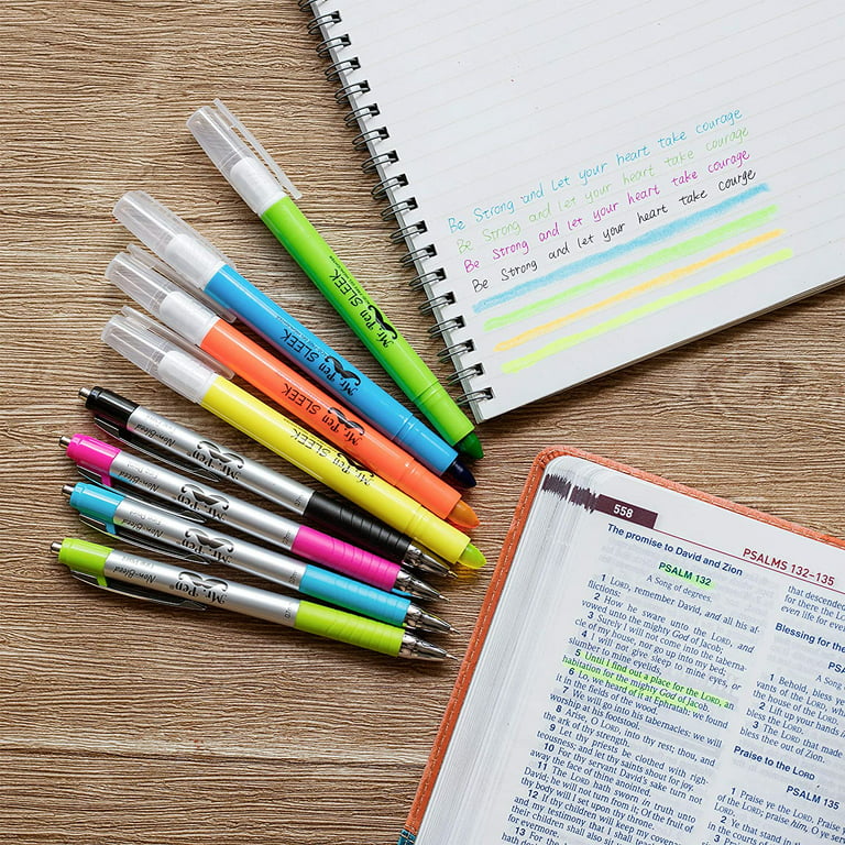 Mr. Pen- Bible Journaling Pens, 8 Pack, Assorted Color, Bible Pens, Bible Pens No Bleed Through, Bible Pens No Bleed, No Bleed Pens for Bible, Pens