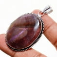 thumbnail image 2 of African Amethyst Gemstone Handmade Fashion Ethnic Pendant Jewelry 2.3" SA 752, 2 of 2