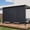 Graphite Black, variant on VOXBIN 4'Wx8'H Outdoor Roller Shades with valance, Crank Operated Roll Up Patio Sun Shades, Porch Balcony Sun Blocking Window Blind, Wheat
