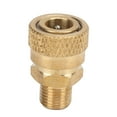 thumbnail image 5 of ACOUTO Quick Connect Female Connector,Brass Adapter Joints,8mm Quick Connect Copper Female Connector  40mpa Pump Adapter Accessories, 5 of 8