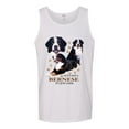 thumbnail image 2 of If It's Not a Bernese It's Just a Gift | Mens Lover Graphic Tank Top, White, 3XL, 2 of 3