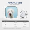 thumbnail image 3 of Fotbe Puppy Licks Nose 2-Piece Car Windshield Sun Shade | Sun Blocker for Car Windshield | Foldable Automotive Interior Accessories for Sun Protection-Small, 3 of 7