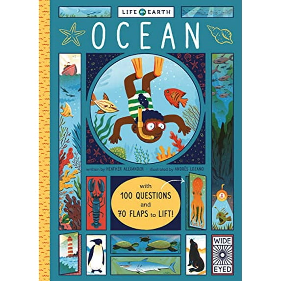 Pre-Owned Life on Earth: Ocean: With 100 Question and 70 Flaps to Lift! Paperback