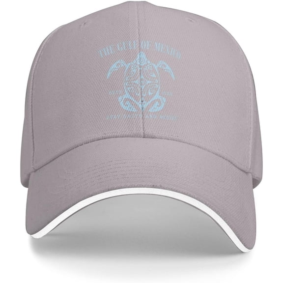 Gulf of Mexico Est 1550 Hat Vintage Turtle Palm Trees Summer Cap for Men Women
