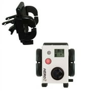 Gomadic Air Vent Clip Based Cradle Holder Car / Auto Mount suitable for the GoPro Hero 2 - Lifetime Warranty