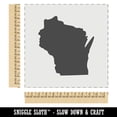 thumbnail image 2 of Wisconsin State Silhouette DIY Cookie Wall Craft Stencil - 11.5 Inch, 2 of 5