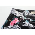 thumbnail image 3 of SSLR Womens Swim Shorts Pants Causal Hawaiian Shorts High Waist Flamingos Shorts, 3 of 6