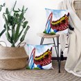 thumbnail image 5 of LALILO Throw Pillow Covers Gold Coast Movie World Queensland Cushion Cover 18" x 18", 2 Pack, 5 of 6