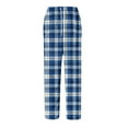 thumbnail image 6 of Havenx Flannel Pajamas for Men Plaid Pajamas Pants 2025 Trendy Plus Size Sleeping Pants Elastic Waist Straight-Leg Lightweight Sleep & Lounge Pants,Blue 3XL, 6 of 6