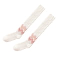 thumbnail image 5 of yuksok Womens Knee High Socks Stylish Sleeping Socks Soft Fuzzy Socks Long Stocking Pink, 5 of 9