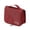 Red, variant on Back to School Water Resistant Toiletry Bag Travel Cosmetic Organizer with Hanging Hook(Sky Blue,One Size)
