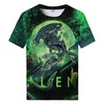 thumbnail image 4 of Summer New Alien Art 3D Print T-shirt For Men Clothing Daily Casual T-shirt Horror Alien Movie Graphic Harajuku Tops Tee Shirts, 4 of 5