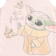 thumbnail image 5 of Star Wars The Child Infant Baby Girls Snap Romper and Headband Newborn to Toddler, 5 of 5