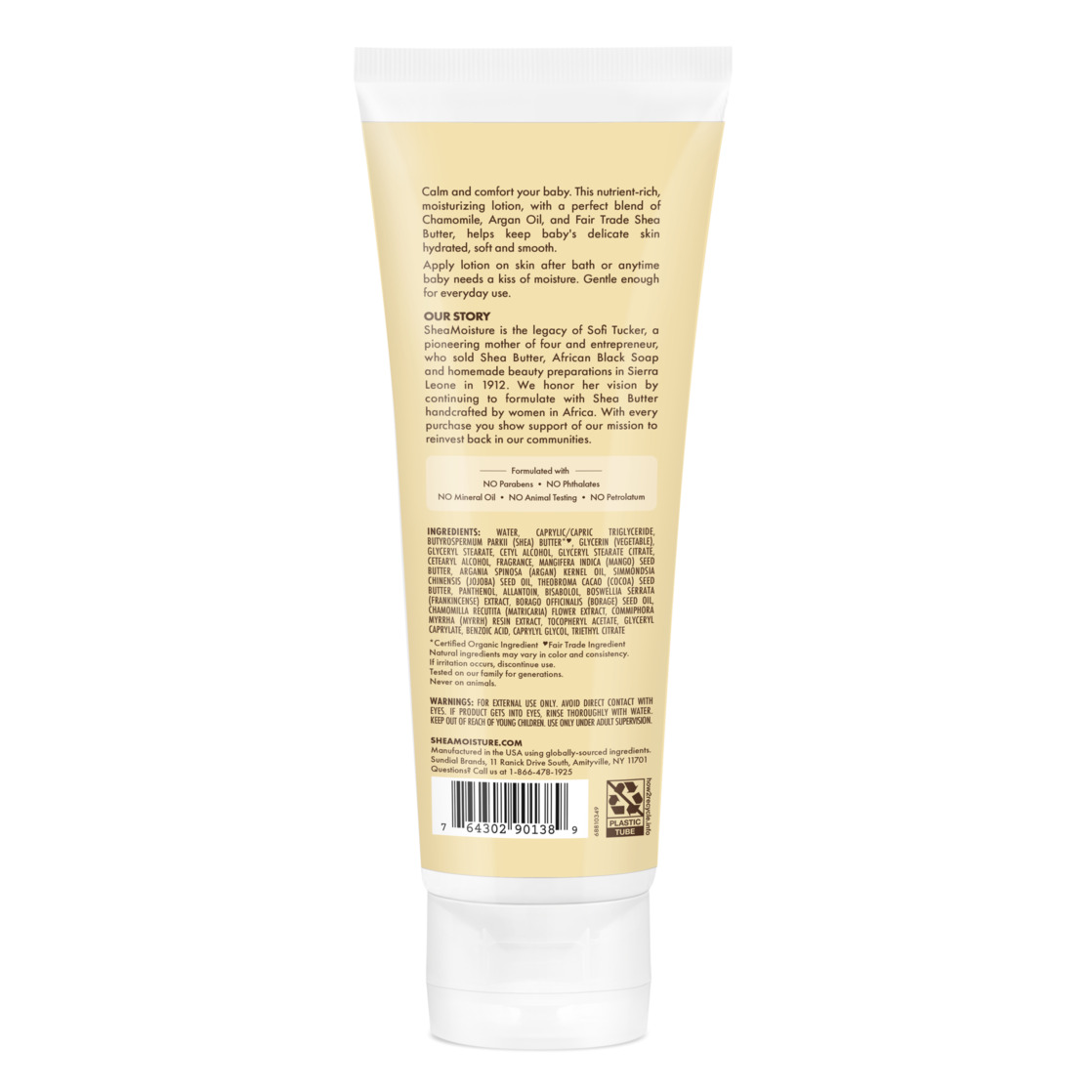 SheaMoisture Baby Lotion Raw Shea Chamomile Argan Oil photo 8