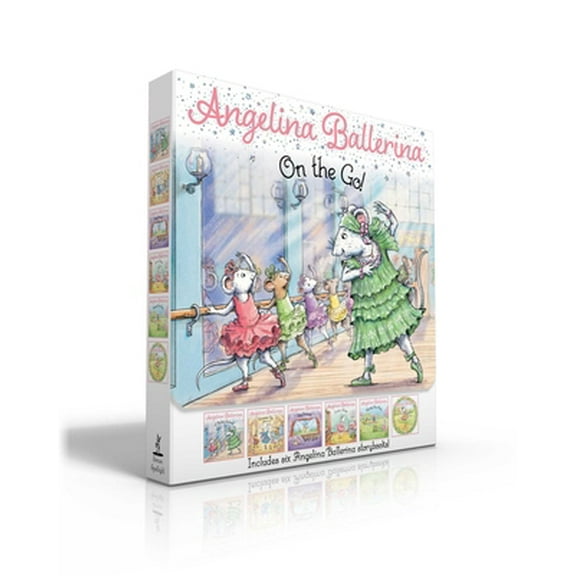 Pre-Owned Angelina Ballerina on the Go! (Boxed Set): Angelina Ballerina at Ballet School; Angelina Ballerina Dresses Up; Big Dreams!; Center Stage; Family Fun D (Paperback) 166590142X 9781665901420