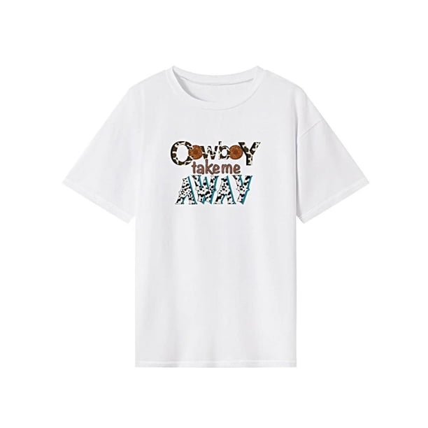 Camiseta para mujer Yuyangstore Ropa Cuello Redondo para Oficina Viajes en la Calle S
