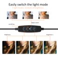 thumbnail image 4 of Dimmable Ring Light, 3200K-5500K Aluminium Alloy LED Dimmable Camera Ring Light, USB Port Photo Photography  Vlogging For Live Stream Makeup Video, 4 of 8