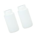 thumbnail image 1 of UPGRATOR 2 Pcs HDPE Plastic Empty Bottle White Storage Container for Daily Use Adults White, 1 of 8