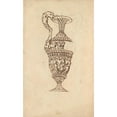 thumbnail image 3 of Benjamin West 13x18 Black Modern Framed Museum Art Print Titled - Study of a Vase, 3 of 5