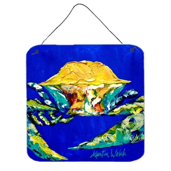 Crab Tight Quarters Aluminium Metal Wall Or Door Hanging Prints