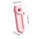 thumbnail image 3 of Pelador de cocina y cuchillo para frutas dos en uno con succión magnética, acero inoxidable, plegable, multifuncional, incluye orificio para colgar, disponible en rosa, blanco, café., 3 of 6