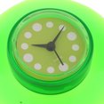 thumbnail image 4 of Reloj de pared de succión de silicona impermeable Reloj de ducha de baño con Verde Sunnimix Reloj de baño resistente al agua, 4 of 8
