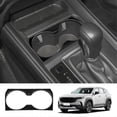 thumbnail image 4 of For -50 CX50 2023 US Version Car Gloss Black Central Control Water Cup Holder Panel Trim Frame, 4 of 5