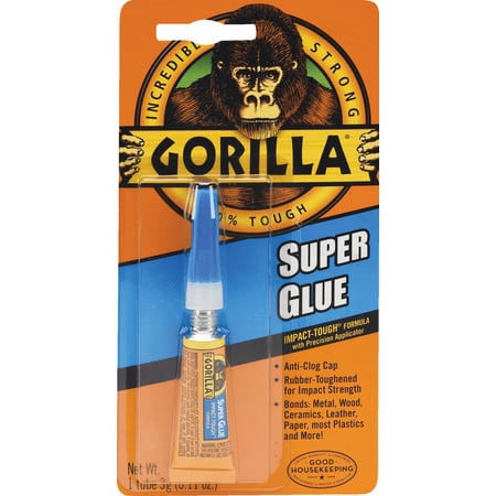 Gorilla Super Glue - Pack of 4 &mdash; Residential Use Standard Application