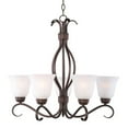 thumbnail image 1 of Maxim 10125ICOI 23.5 in. Basix 5 Light Chandelier - Oil Rubbed Bronze, 1 of 1