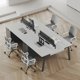thumbnail image 2 of Wood Studio Office Desk Double Executive Drawers Standing Multifunction Ideas Desk Tables Design Biurko Komputerowe Furniture My Lux Decor Round, 2 of 22
