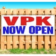 thumbnail image 1 of Vpk Now Open 13 oz Vinyl Banner With Metal Grommets, 1 of 4