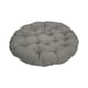 thumbnail image 1 of Cojín para silla colgante con forma de huevo, cojín acolchado para asiento, alfombrilla para silla de jardín, muebles Gris oscuro, 1 of 8