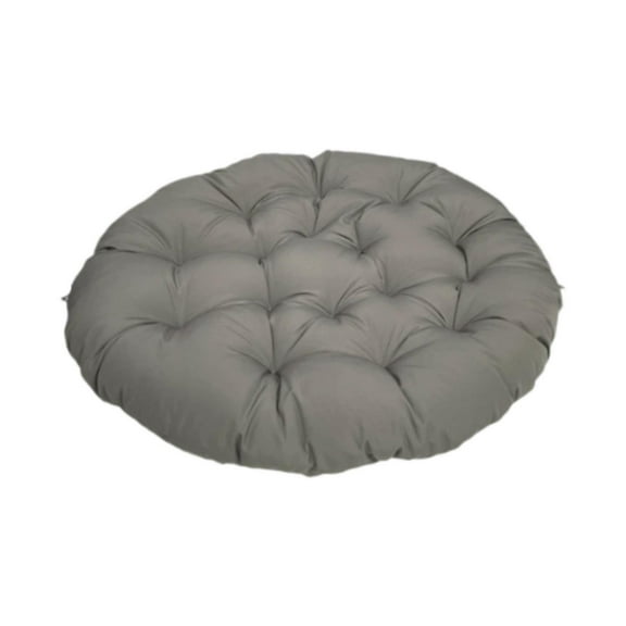 colaxi Hanging Basket Egg Chair Cushion Padded Seat Cushion Patio Chair Pad Soft Thick Round 19.7inch Replacement for Indoor Outdoor Dark Grey