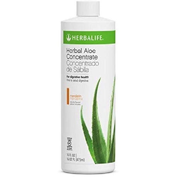 Herbalife Herbal Aloe Concentrate Mandarin Orange Flavor 16 Oz 1 Pint 31 Servings Walmart Com Walmart Com