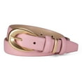 thumbnail image 5 of Fianmy Women Skinny Leather Belt with Gold Buckle, Ladies Faux Leather Belts for Jeans Pants Dress, 5 of 8