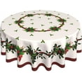 thumbnail image 5 of Rectangle Table Cloth, Boho Rectangle Tablecloth, Table Cover Decor for Home Kitchen Dining Party Patio Indoor and Outdoor Use, 5 of 6